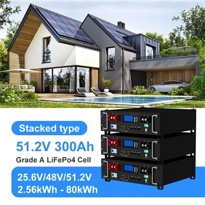 ZBPower Stackable 51.2V 300AH लिथियम बैटरी 6000 चक्र जीवन 15kWh
